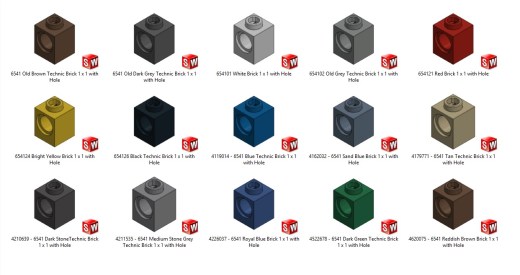 乐高技术砖(横梁)缩略图